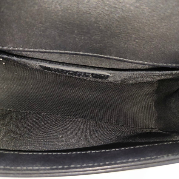 BOY CHANEL Small Quilted Calfskin Black