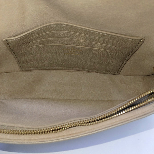 IVY Monogram Calfskin Gray