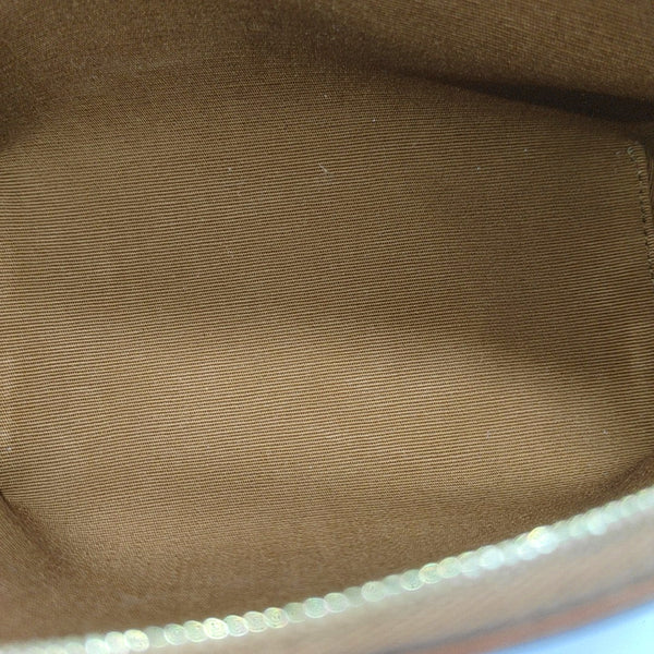 Coated Canvas Shoulder Bag White