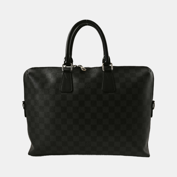 PORTE-DOCUMENTS Damier Graphite Coated Canvas Gray