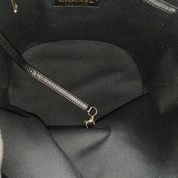 Authenticated pre-owned DEAUVILLE Small Fabric Grey - Bucket Bag at Looply