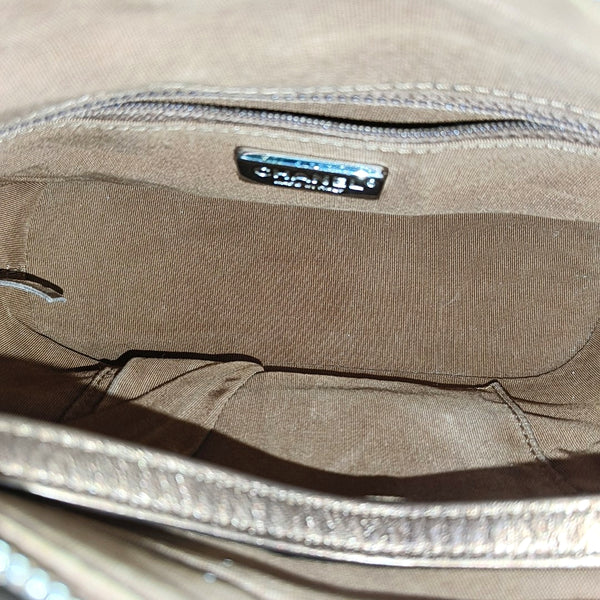 Authenticated pre-owned GABRIELLE Small Sequins Brown - Shoulder Bag at Looply