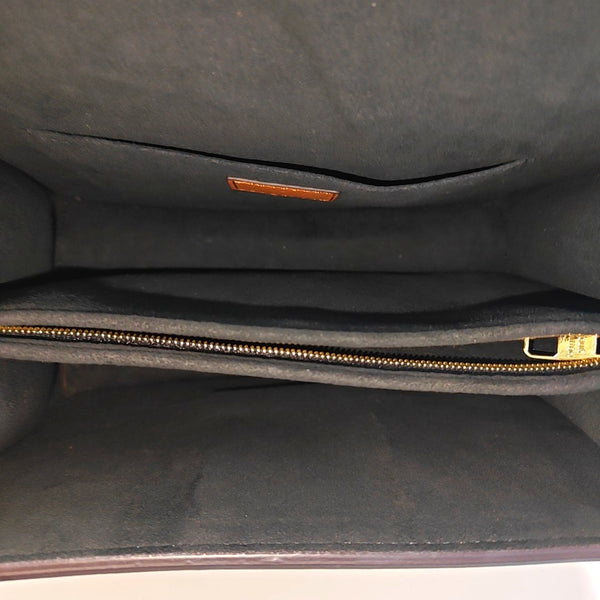 DAUPHINE MM Monogram Coated Canvas Brown