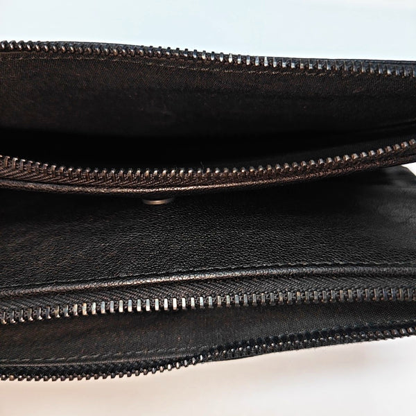 Calfskin Wallet Black