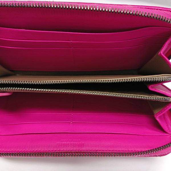 Lambskin Wallet Red