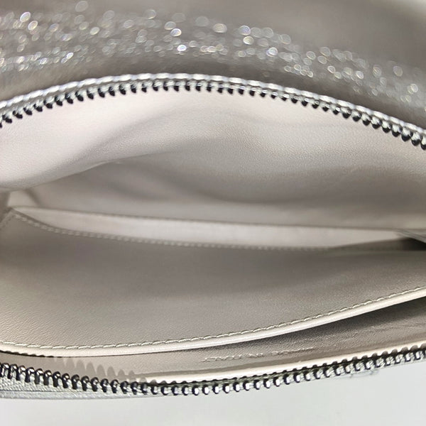 Diordouble Medium Calfskin Silver