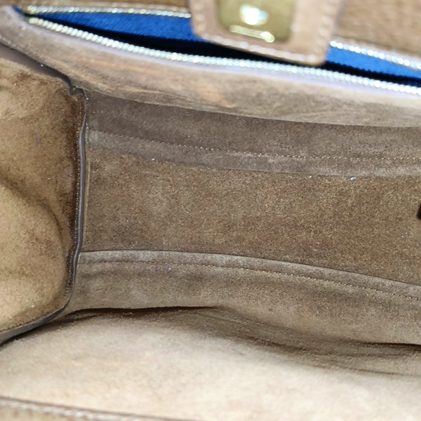 Canvas Top Handle Bag Small White