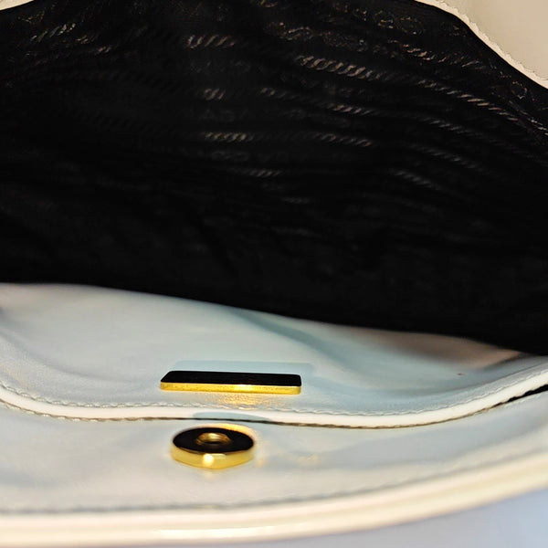 Cleo Calfskin White