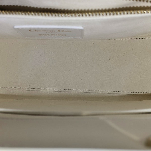 Lady D-Lite Mediano Tejido Acolchado Blanco
