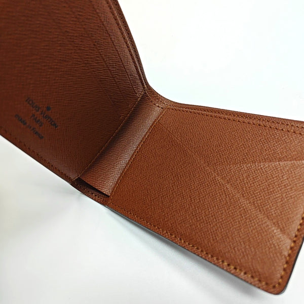 MULTIPLE Monogram Coated Canvas Brown Card Holder