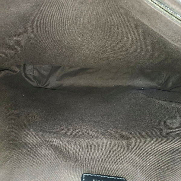 Calfskin Top Handle Bag Brown