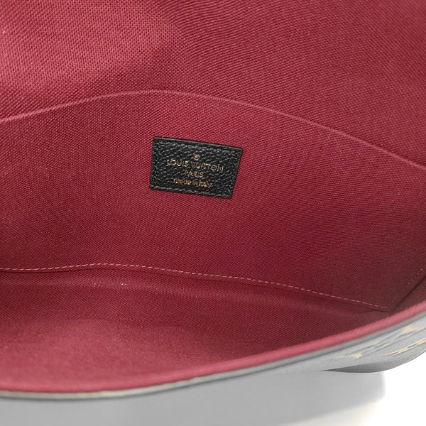 FÉLICIE Monogram Calfskin Black