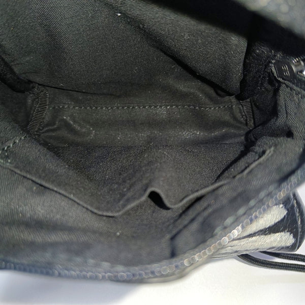 Lambskin Shoulder Bag Black