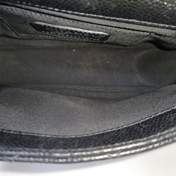 SO BLACK Quilted Grained Calfskin Black