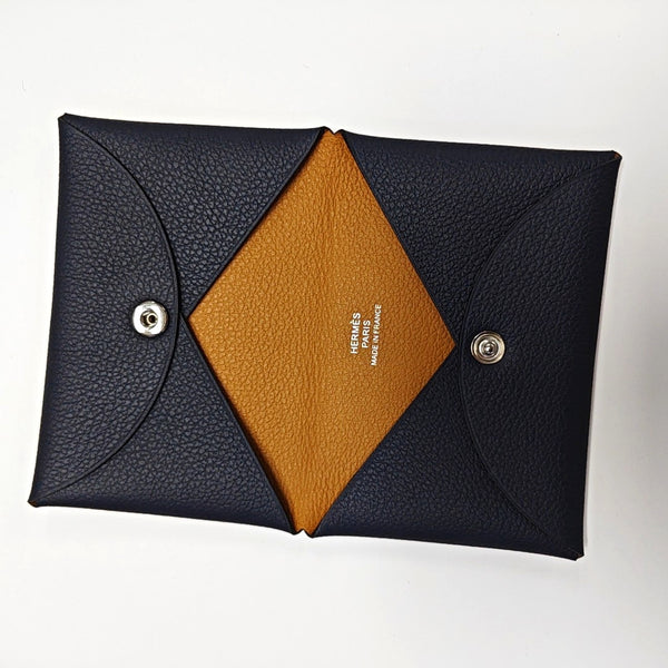 Calvi Evercolor Blue Card Holder