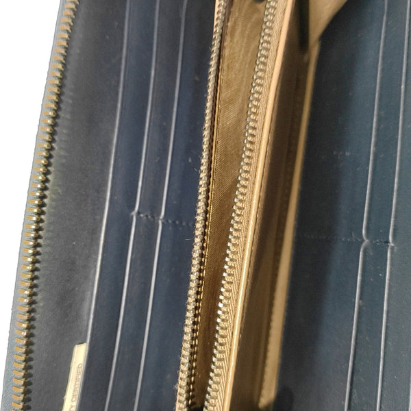 Calfskin Wallet Blue
