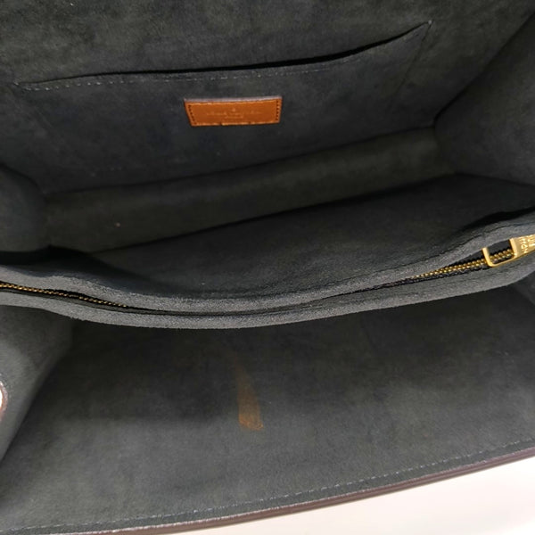 DAUPHINE MM Monogram Coated Canvas Brown