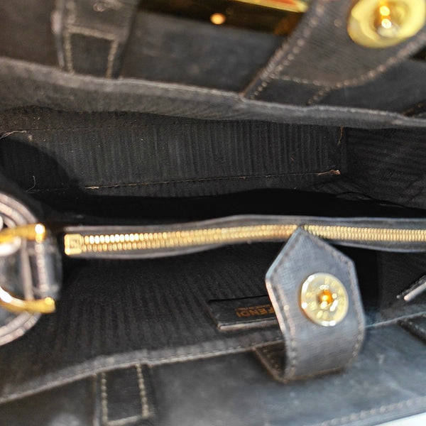 2 Jours Small Calfskin Black