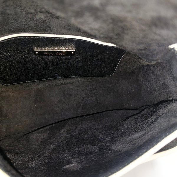 Miu Lady Calfskin Black
