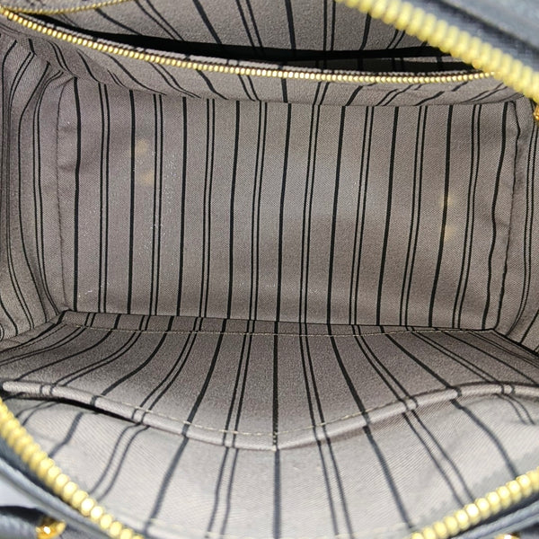 SPEEDY 25 Monogram Calfskin Black