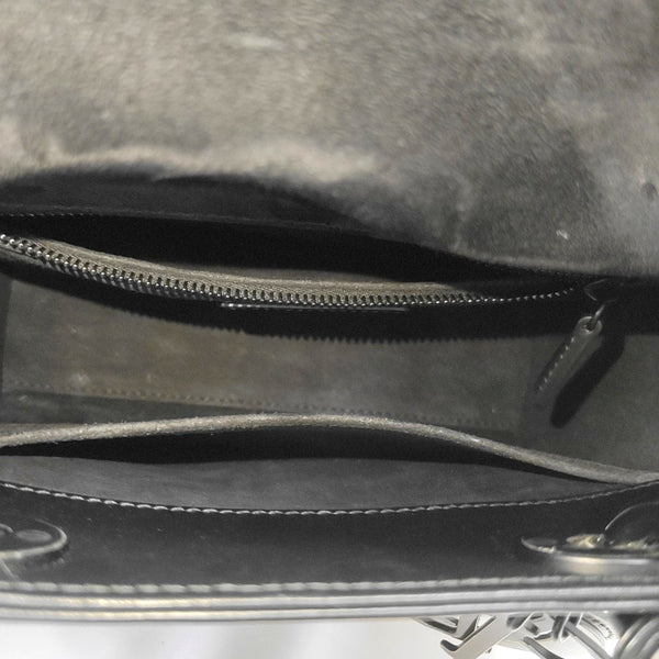 Lady Dior Small Cannage Calfskin Black
