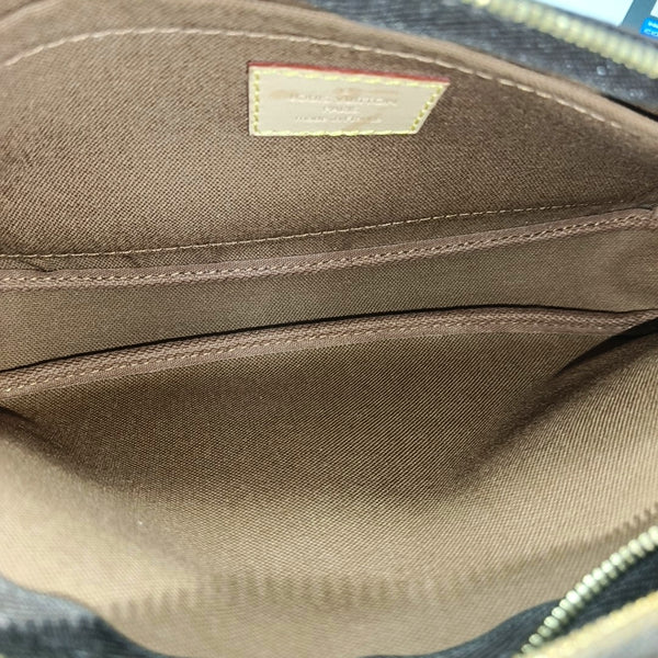 MULTI Monogram Coated Canvas Brown