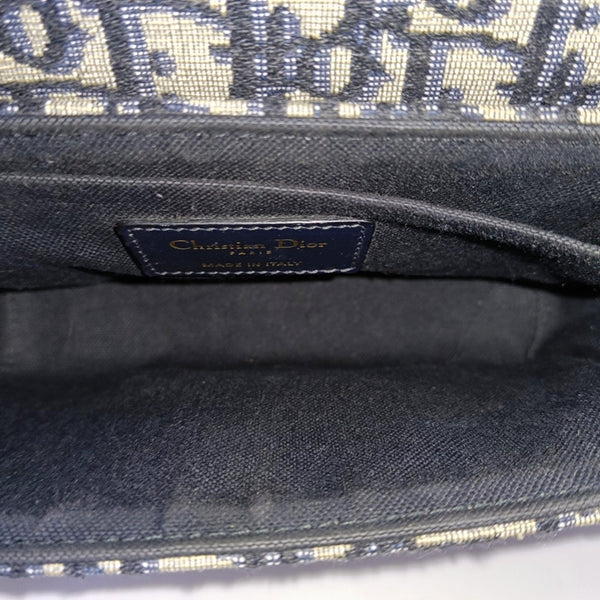 Authenticated pre-owned 30 Montaigne Oblique Canvas Blue - Clutch at Looply