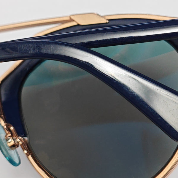 Metal Sunglasses Blue