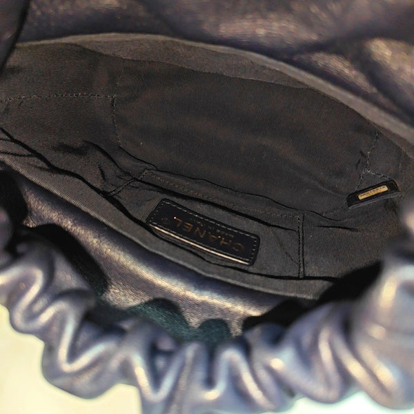 Quilted Lambskin Blue