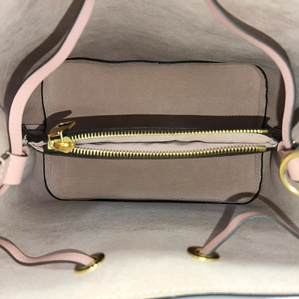 NÉONOÉ MM Monogram Coated Canvas Brown