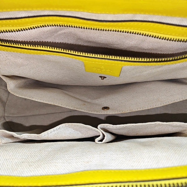Bright Bit Patent Leather Yellow