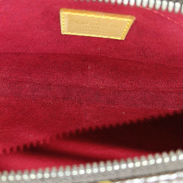 CROISSANT PM Monogram Coated Canvas Brown