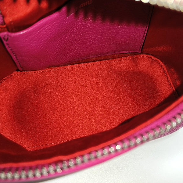 Lambskin Shoulder Bag Red