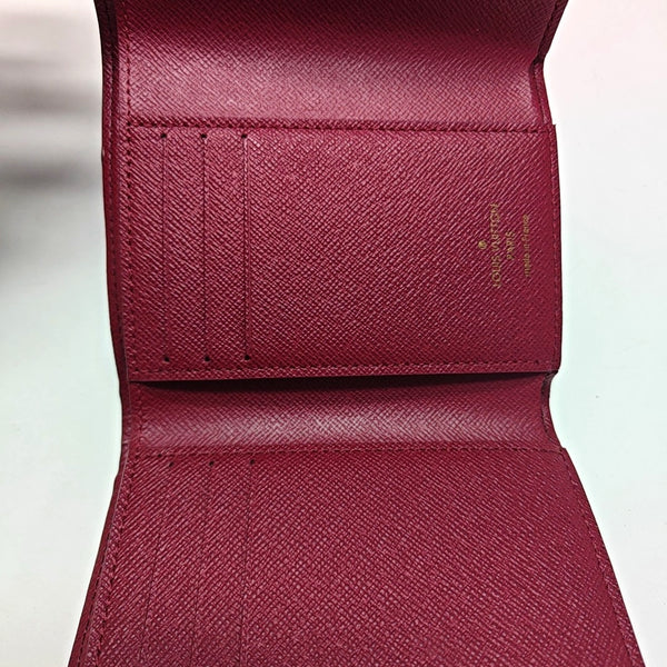 VICTORINE Monogram Coated Canvas Brown Wallet