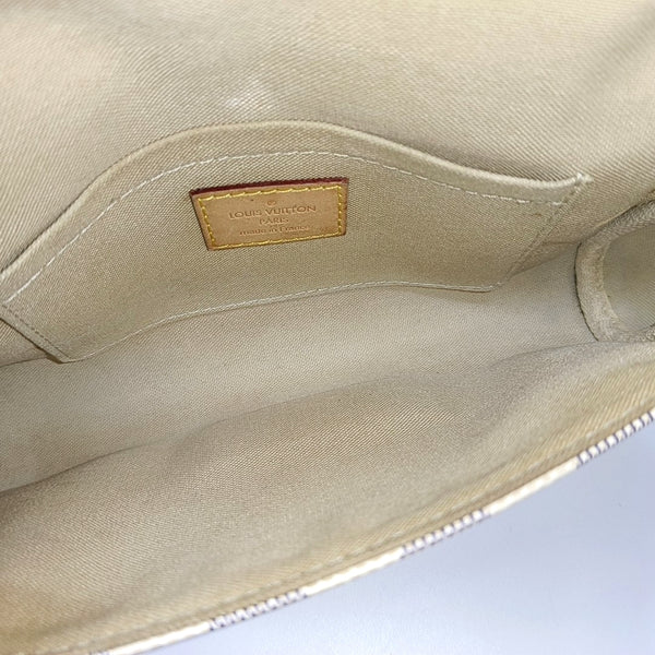 FAVORITE PM Damier Azur Coated Canvas White