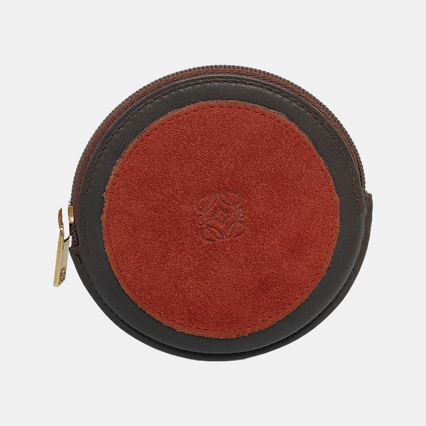 Suede Red Coin Purse