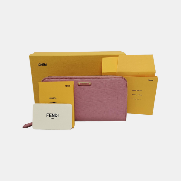 Calfskin Wallet Pink