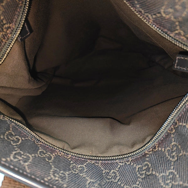 Monogram Canvas Tote Bag Brown