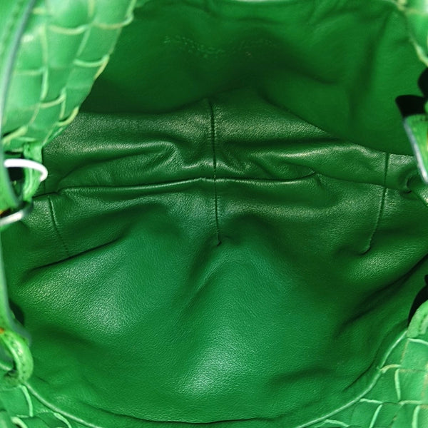 Lambskin Shoulder Bag Green