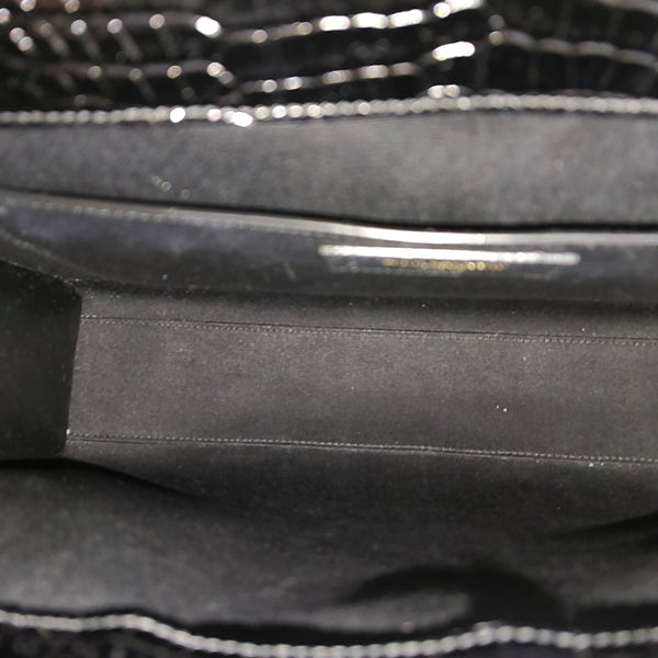 MANHATTAN Medium Calfskin Black