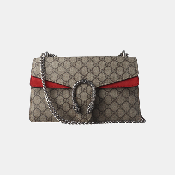 Authenticated pre-owned Dionysus Small Monogram Coated Canvas Beige - Shoulder Bag at Looply