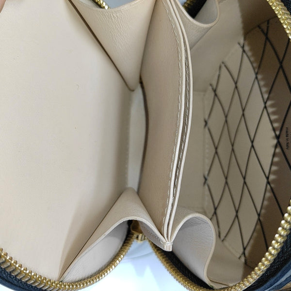 BOITE CHAPEAU Mini Monogram Coated Canvas Brown