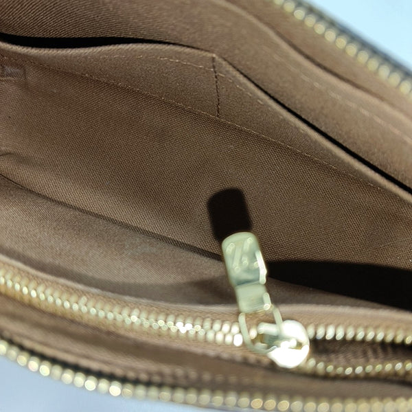 POCHETTE ACCESSOIRES GM Monogram Coated Canvas Brown
