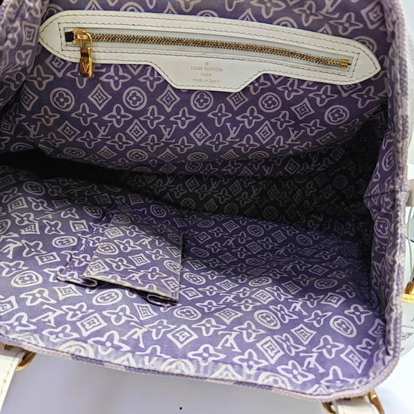 TAHITIENNE CABAS MM Monogram Canvas Purple