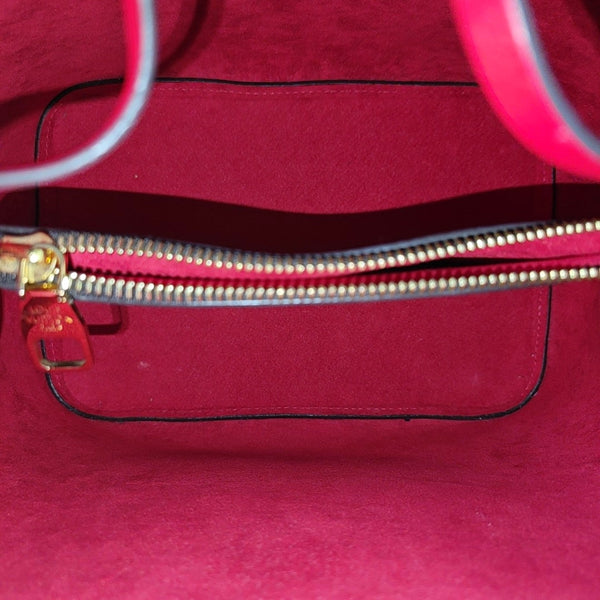 NÉONOÉ MM Monogram Coated Canvas Brown