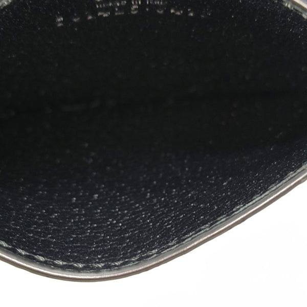 Monogram Coated Canvas Card Holder Black