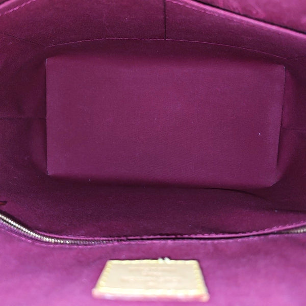LOCKIT Monogram Patent Leather Red