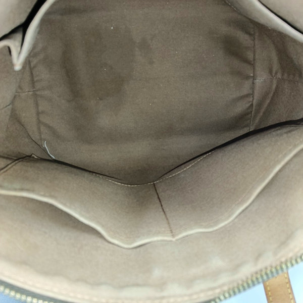 PALERMO PM Monogram Coated Canvas Brown
