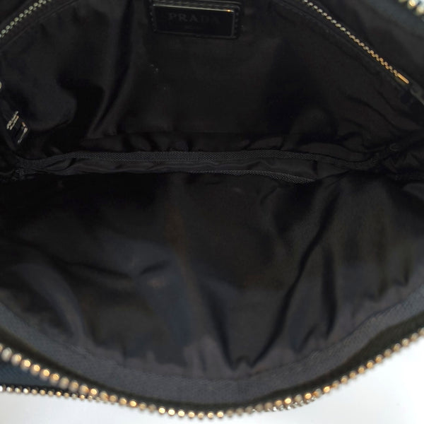 Nylon Shoulder Bag Black