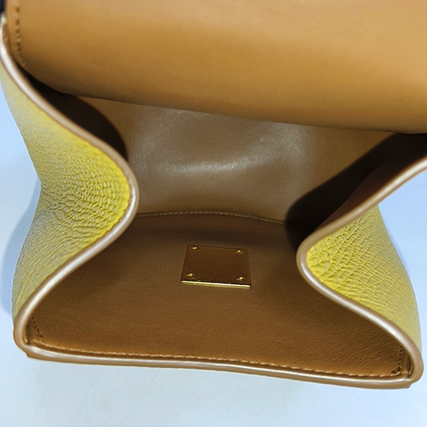 BV Angle Calfskin Yellow